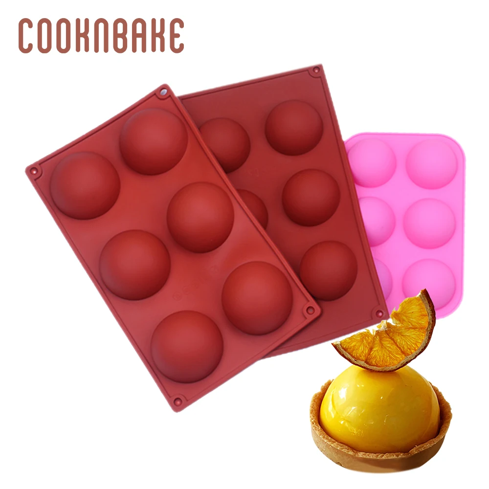 COOKNBAKE Dome силиконовая форма для тортов шоколадных кондитерских изделий выпечки