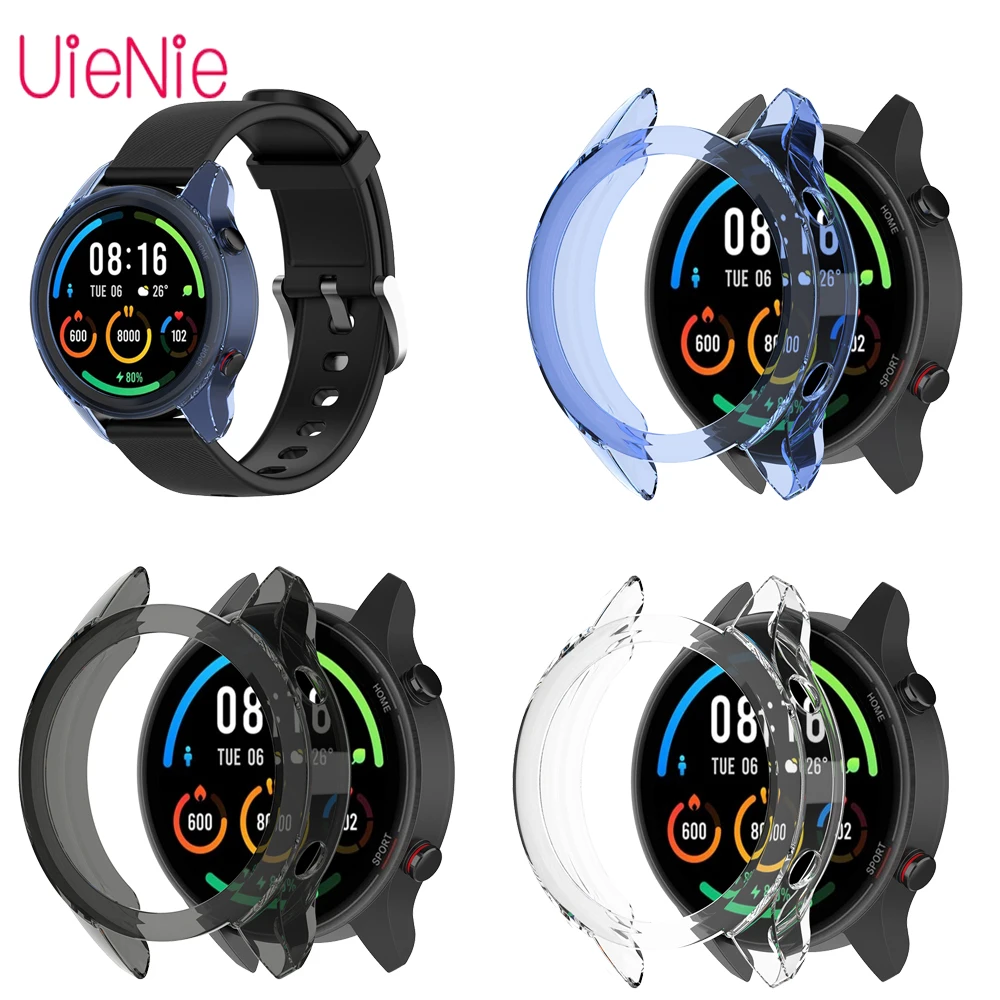 

Полый защитный чехол из ТПУ Для Xiaomi Mi watch, цветные спортивные Смарт-часы