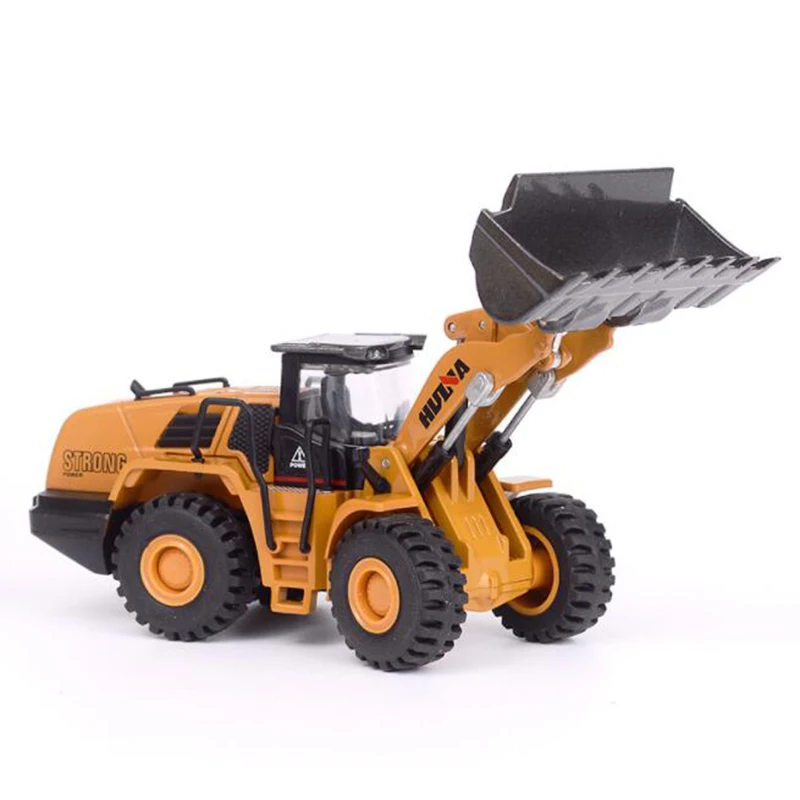 

1/60 Scale Diecast Metal Bulldozer Model Alloy Car Excavator Loader Truck Vehicle Model Toys Engineering Toy for Kids Collection