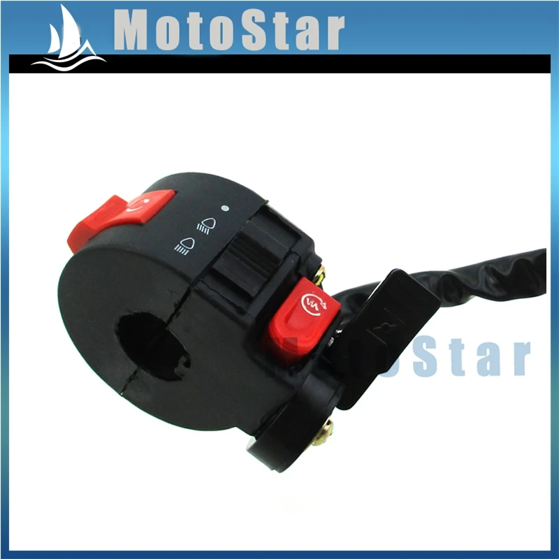 3 Функция 7 провода ручка Kill Start светильник дроссель коммутатор для 50cc 70cc 90cc 110cc 125cc