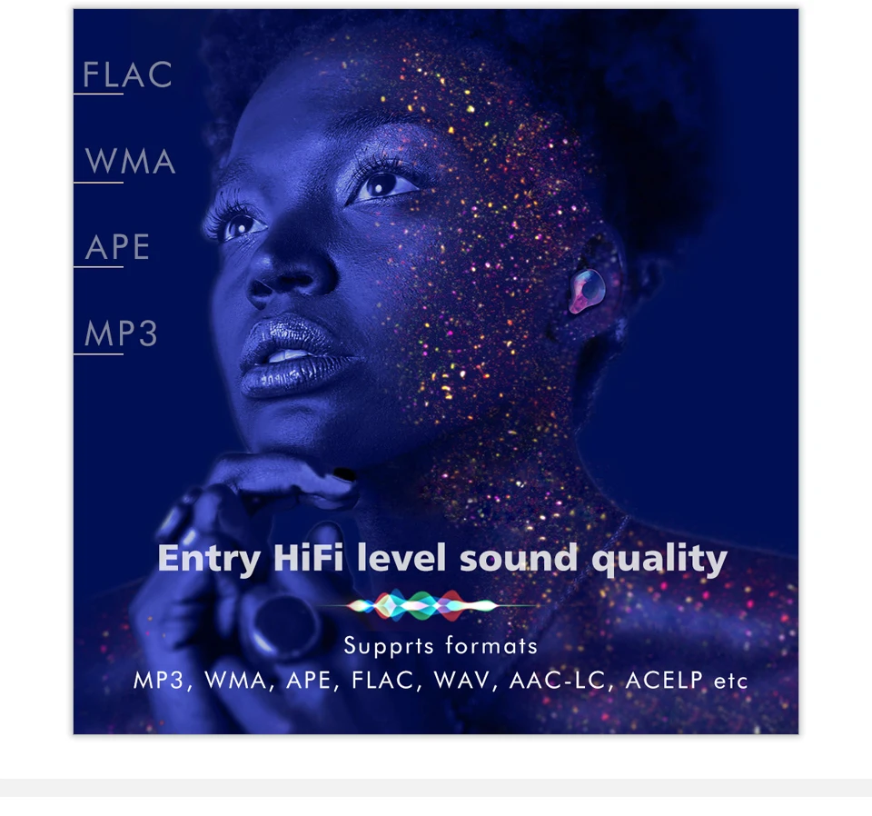 ICEICE MP3-плеер с Bluetooth сенсорными клавишами встроенный динамик 8 ГБ 16 ГБ 32 ГБ 40 ГБ HiFi портативный плеер радио FM Запись MP 3