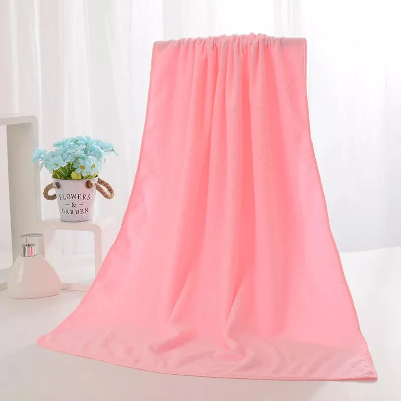

70 * 140 CM Bath Towel Water-absorbing Bathroom Towel for Bath Beach
