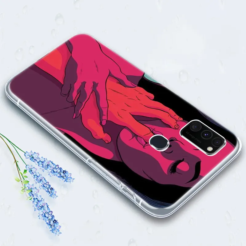 Силиконовый чехол для Samsung Galaxy M32 M12 M11 M21 M01 M02 M30S M31S M51 A5 2017 A6 A8 Plus A7 A9 2018 - купить по