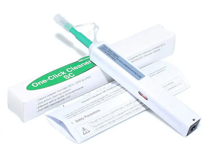 10 pieces Cheap Fiber Optic Cleaner 2.5mm Universal Cleaning Pen 800+ cleaning times | Мобильные телефоны и аксессуары