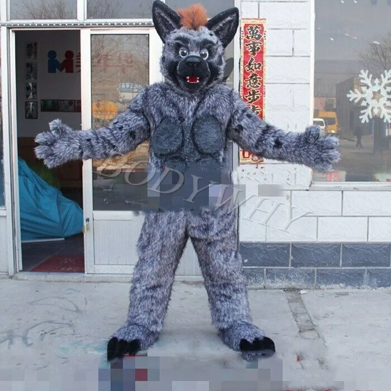 2020 FOX DOG High-quality Furry Costume Mascot Costume Suits Cosplay Party Fancy Dress Adult Fursuit