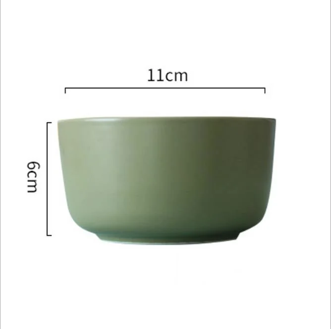 Чаша в японском стиле макарун 4 5 дюйма чаша с широким горлом для риса креативная