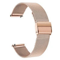 milanese loop bracelet stainless steel band strap for samsung gear s3 s2 galaxy watch 46mm 42mm huawei gt amazfit gtr 47mm bip