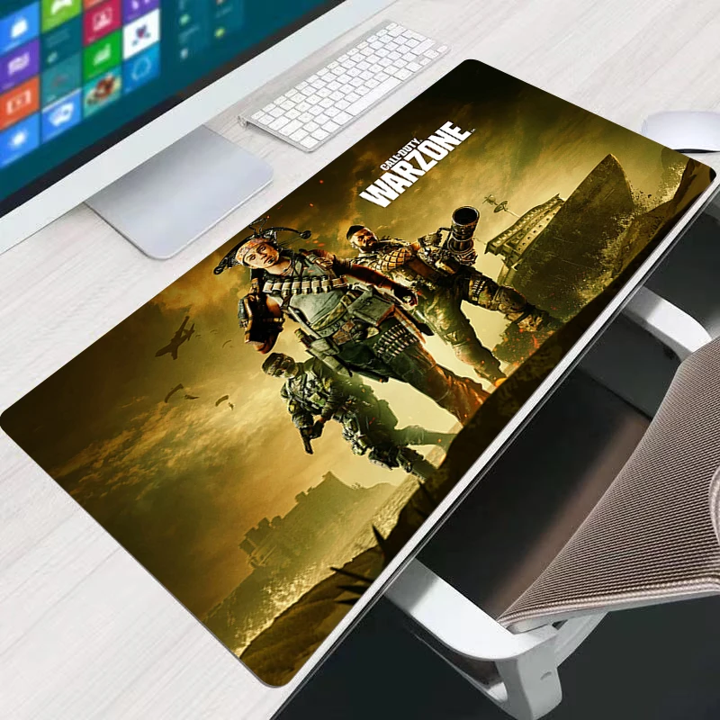 

Call Of Duty Warzone Mouse pad Computer Laptop Anime Keyboard Mouse Mat Large Mouse Pad Keyboards gamer desk Mats
