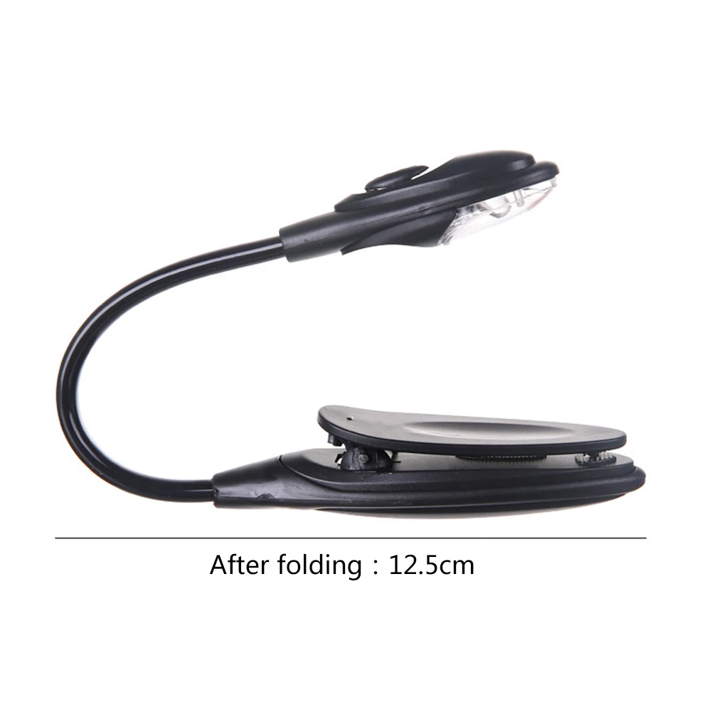 Портативный дорожный книжный светильник светодиодный с питанием от