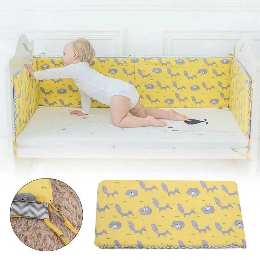 Комплект постельного белья для новорожденных кровать с загородкой простыней |