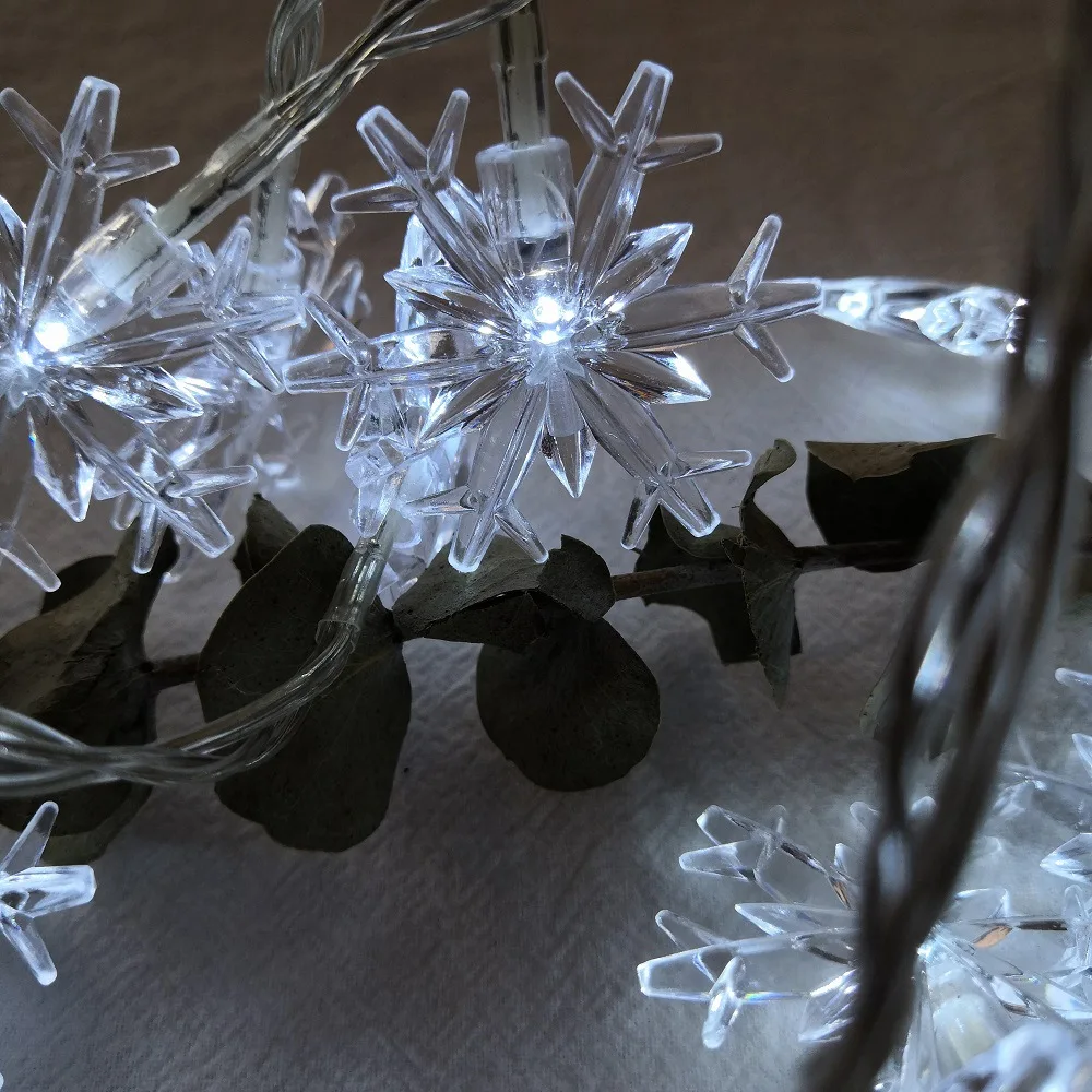 Снежинка дерево светодиодный Сказочный свет Рождество световая завеса