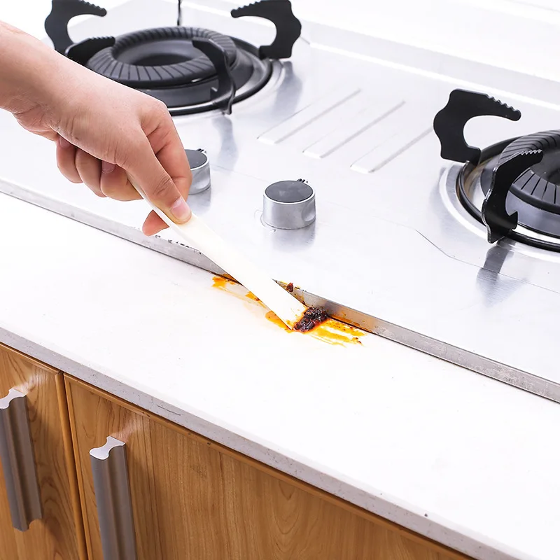 Kitchen Cleaning Brushes Bathroom Stove Clean Decontamination Double-Headed Scraper Multi-purpose Magnetic Brush For Washing Gap | Дом и сад