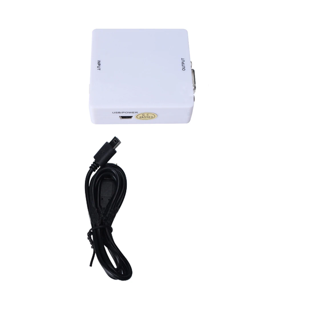1080P конвертер с аудио HDMI-compatible2VGA устройство для видеосъемки адаптер беспроводной