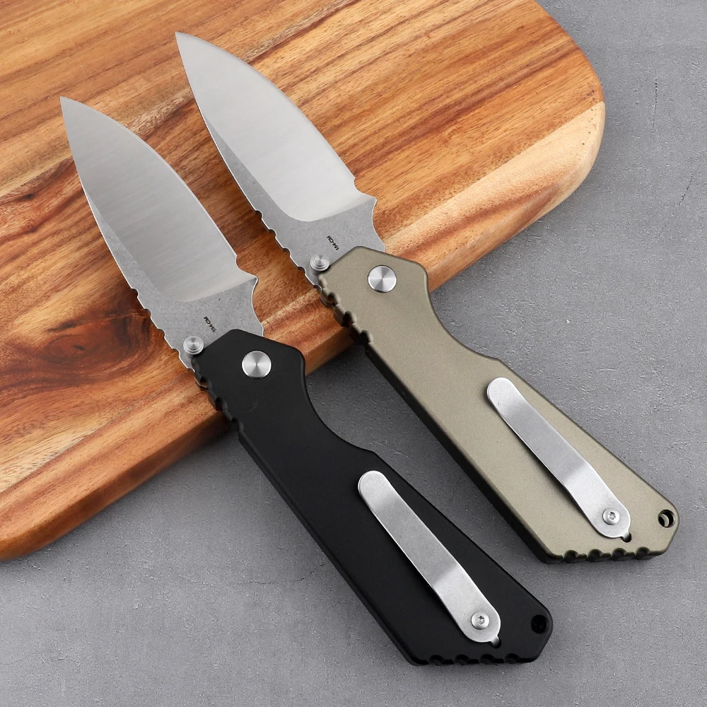 Новый складной нож PT SNG с лезвием 154 см и алюминиевой ручкой тактический для