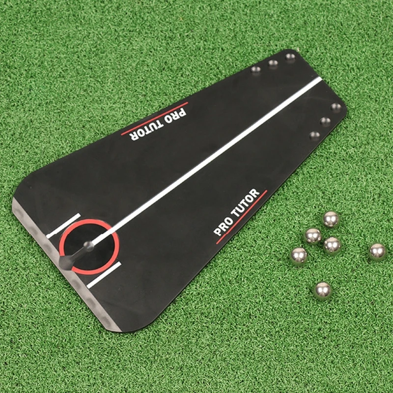 

Portable Golf Putting Practice Mat Train Tool Set Indoor Sports Entertainment Foldable Putting Auxiliary Mat Training гири 헬스