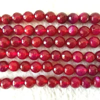 red carnelian onyx agat stone 8mm faceted round loose beads fit diy necklace bracelet women jewelry making 15inch my4271