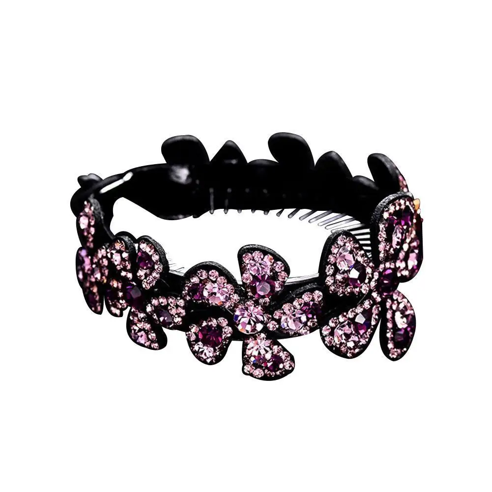 

Korean Rhinestone Hairpin Women Hair Clips Female Elegant Hair Clip Hairgrip Fashion Beads Accessories Duckbill J2M5