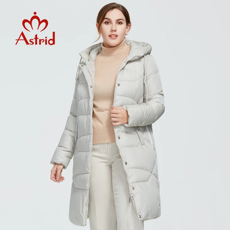Astrid 2020 новое зимнее женское пальто Женская длинная теплая парка модная Толстая