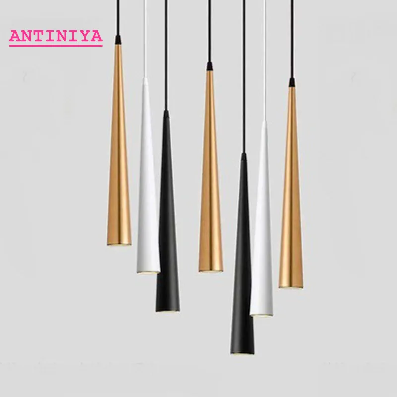 Светодиодный подвесной светильник в виде конуса COB с регулируемой яркостью