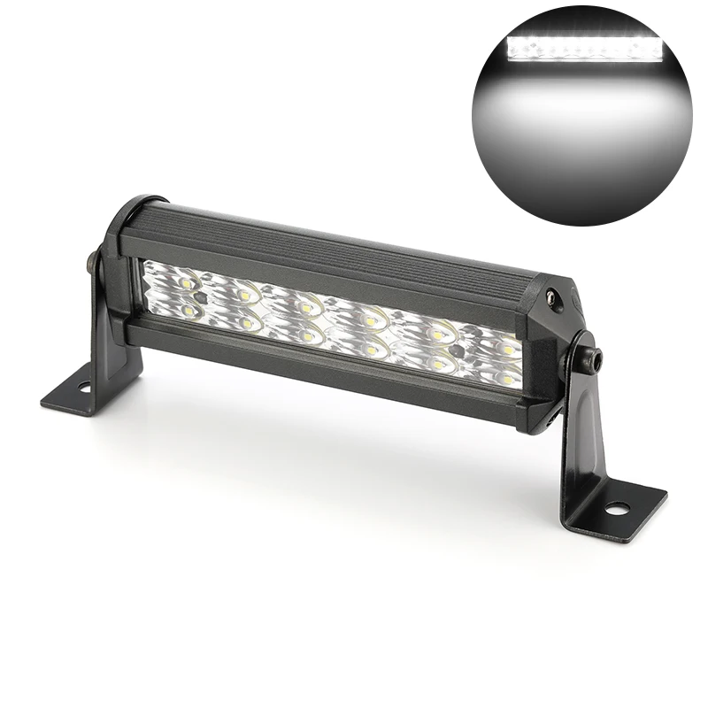 7 дюймовая светодиодная мини балка 18 Вт для вождения противотуманная фара