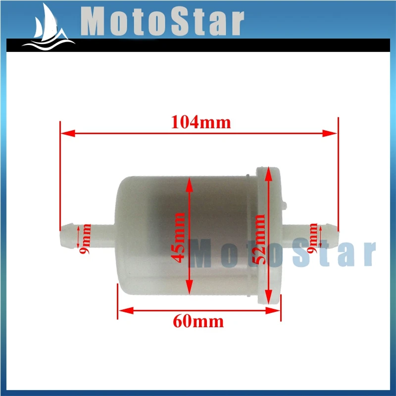 Топливный фильтр для газонокосилки BX22D BX23D BX24D BX25 BX1870 BX1860 BX1850D BX1830D BX1800D BX1500D ZG227 Kubota