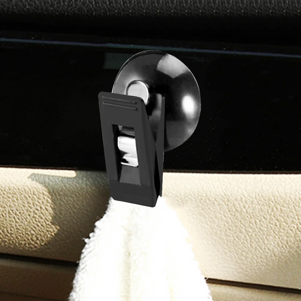 

Автомобильный интерьер окна зажим Крепление черная присоска Крышка зажим 2 шт. пластиковый держатель для солнцезащитных штор полотенце бил...
