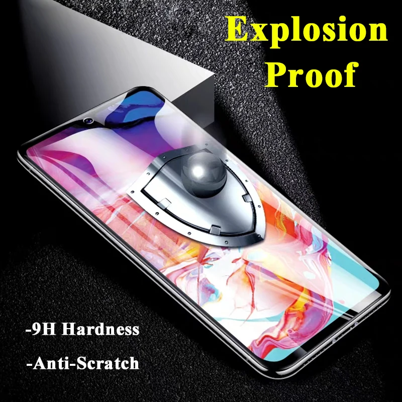 Screen Protector On For Samsung Galaxy A50 A10 50A A20 A40 A30 Sansung Galax Protective Glass A 50 10 Tempered Armored Film |