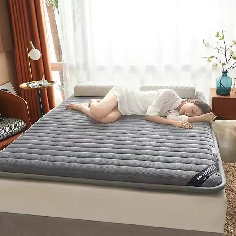 Высококачественный вельветовый матрас утолщенный сохраняющий тепло татами