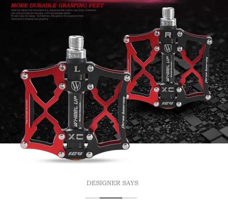 Aiboduo педаль для велосипеда CNC алюминиевый корпус для шоссейного велоспорта Нескользящие MTB педали Велосипедное оборудование аксессуары