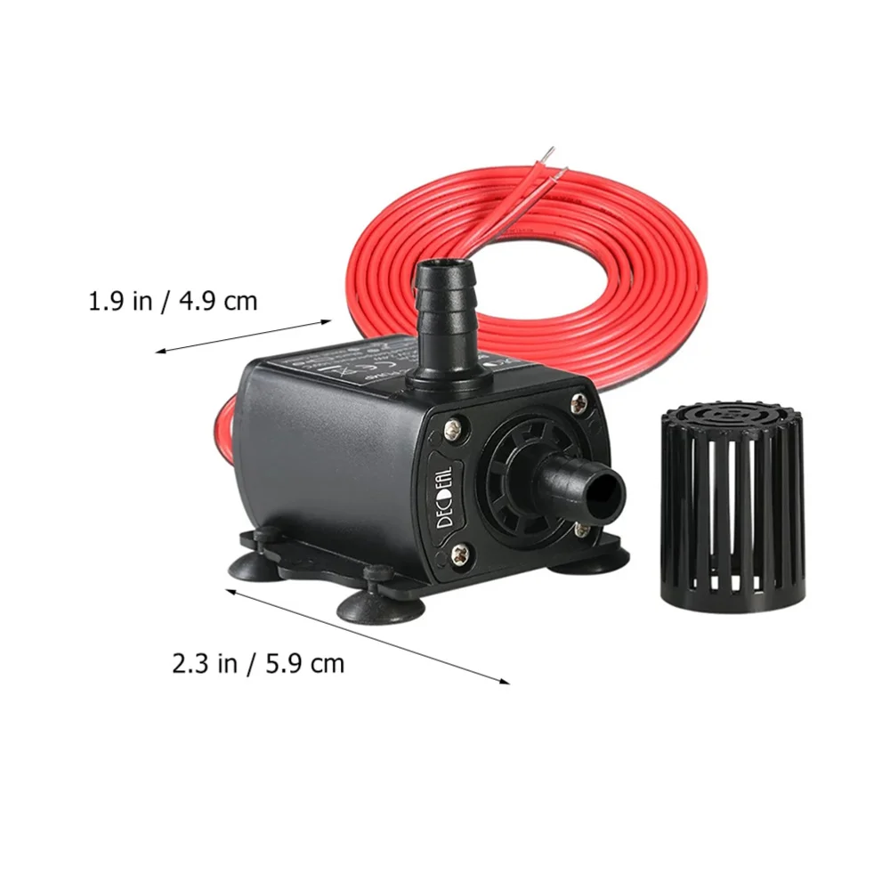 

Fountain Aquarium Mini DC 12V Brushless Water Pump Pond Submersible Water Pump
