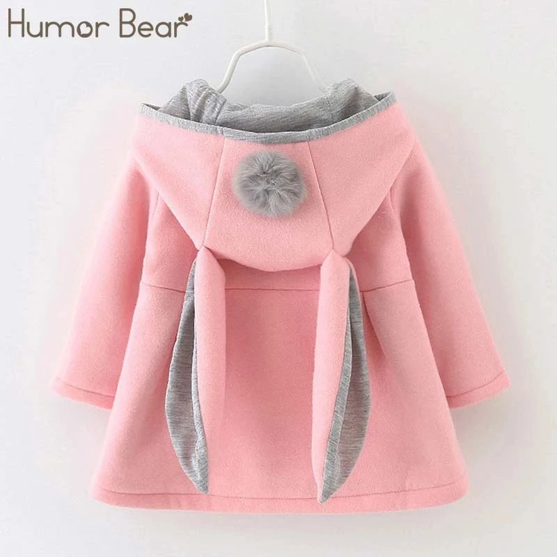 Humor Bear/Одежда для маленьких девочек зимнее платье принцессы пальто с длинными