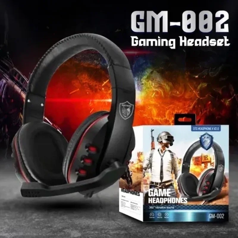 

Fone De Ouvido Headset Gamer Dts Ps4 X-box GM002