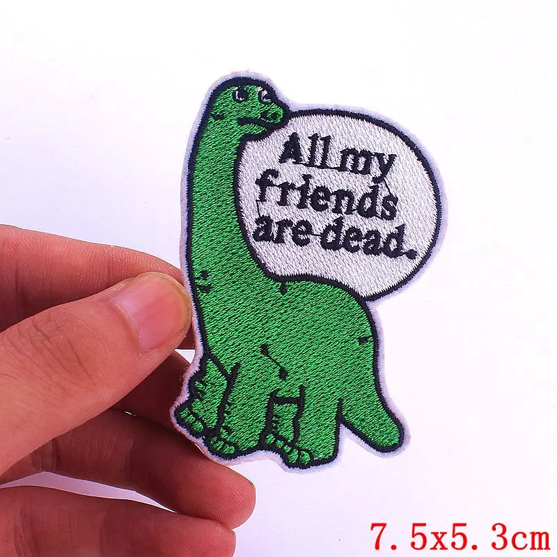 Милые вышитые нашивки с уткой аппликация для детской одежды сделай сам утюгом