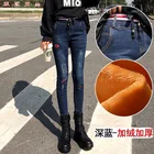 Джинсы Mother плюс бархатныебез бархата теплые джинсы женские штаны хлопковые брюки женские толстые эластичные зимние женские джинсы