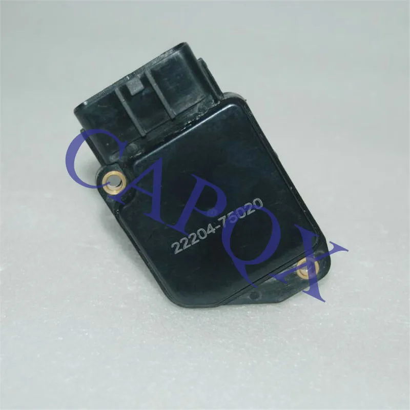 CAPQX массовый расходомер воздуха MAF сенсор 22204 75020/22204 0F010 для LX470 GX470 HILUX LAND CRUISER 100 4runner
