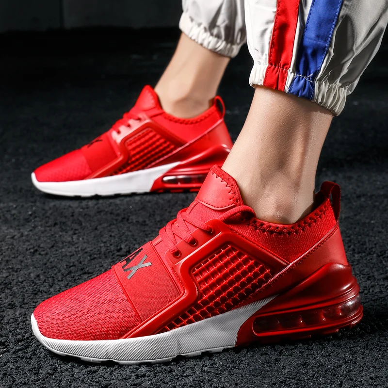

causalshoe comfort knitting comfortable on mens zapatillas sport fashion breathabl casuales men's casual white mannen