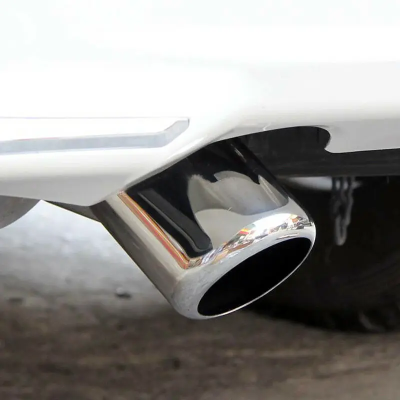 

Задний глушитель выхлопной трубы из нержавеющей стали, молдинговая крышка, отделка для Toyota Land Cruiser LC200 J200 2008-2016, автомобильные аксессуары