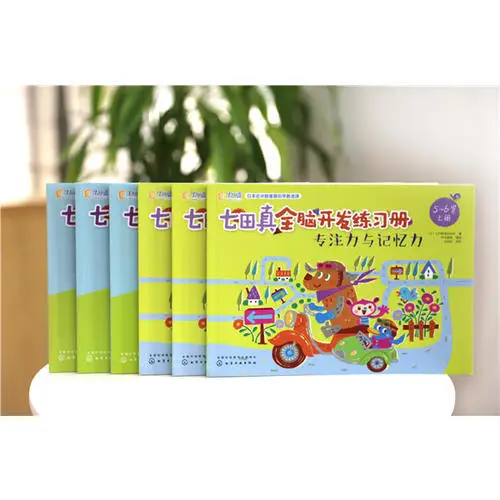 Qi Tian Zhen Workbook Concentration and Memory Mathematics Logical Thinking Two-way Training Stationery Books Supplies | Канцтовары для