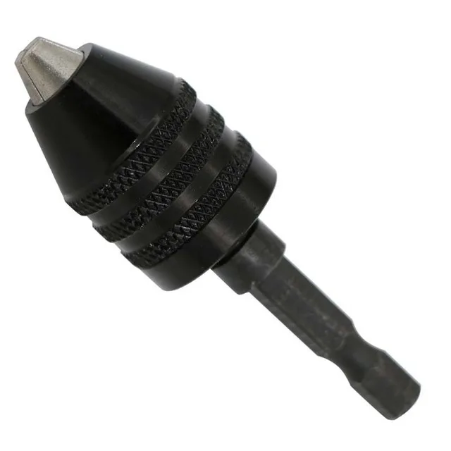 0.3-6.5mm For Drill 1/2 дюймов 3 кулачковый металлический Быстрозажимной ударный SDS электрический молоток сверлильный патрон ручной инструмент набор для использования с SDS plus адаптер Арбор самооблегающий - Цвет: 0.3-6.5mm For Drill
