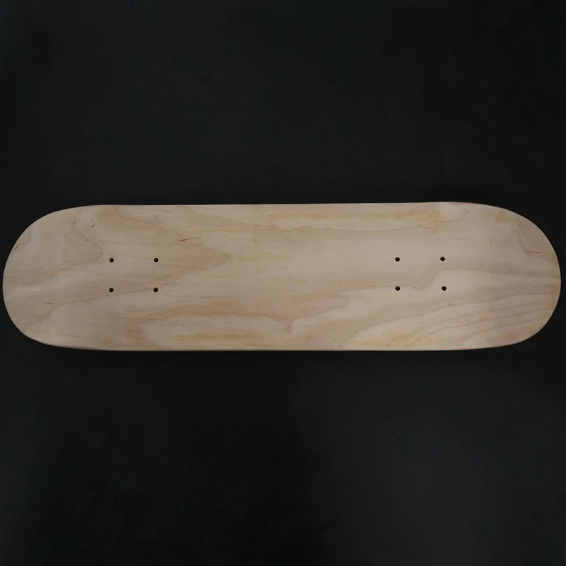 

8Inch 8-Layer Maple Blank Double Concave Skateboards Natural Skate Deck Board Skateboards Deck Wood Maple