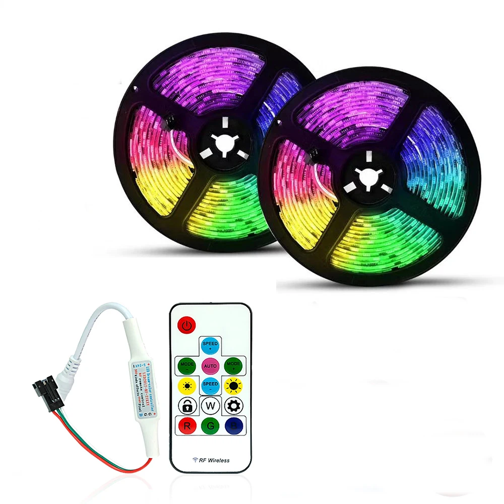 Светодиодная ленсветильник SMD5050 с драйвером чипа RGB 5 в постоянного тока WS2812B