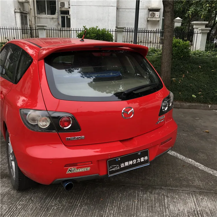 Спойлер для Mazda 3 2006 2013 спойлер хэтчбека Mazda3 HSDD из АБС пластика цвет заднего крыла