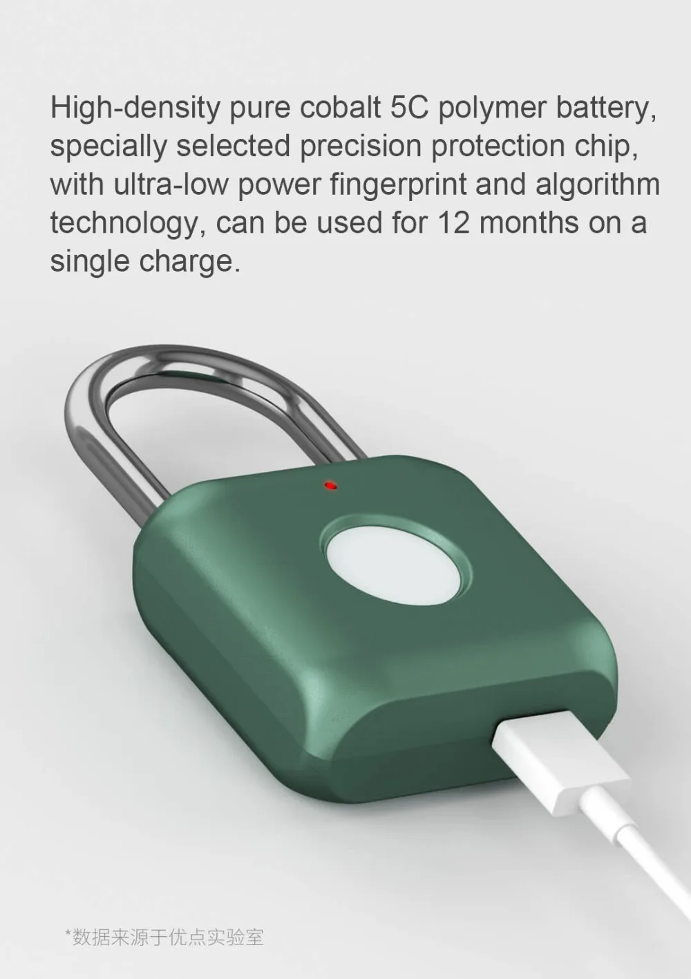 Xiaomi Smart Fingerprint Padlock Kitty USB Водонепроницаемый Электронный замок с отпечатком пальца домашний Противоугонный багажный чехол предохранительный висячий замок