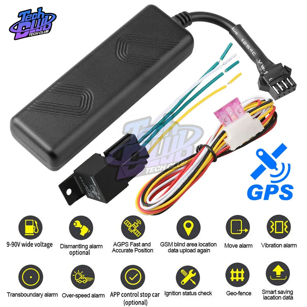 Mini LK720 Car GPS Tracker GPS Tracker Vehicle Tracking Device Car Motorcycle GSM Locator Built-in gsm/gps Antenna + Relay