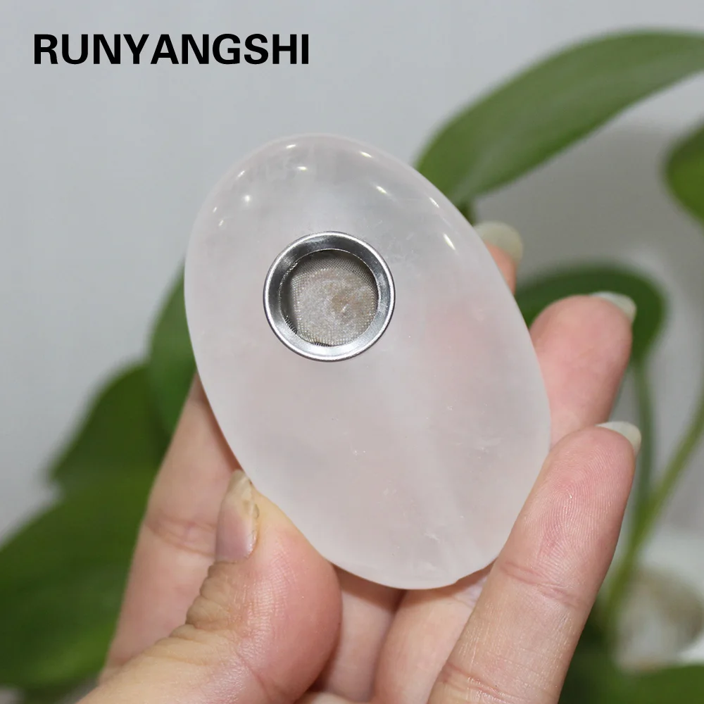 Runyangshi 1 шт. натуральный прозрачный кварц ручной работы белый кристалл дымчатые