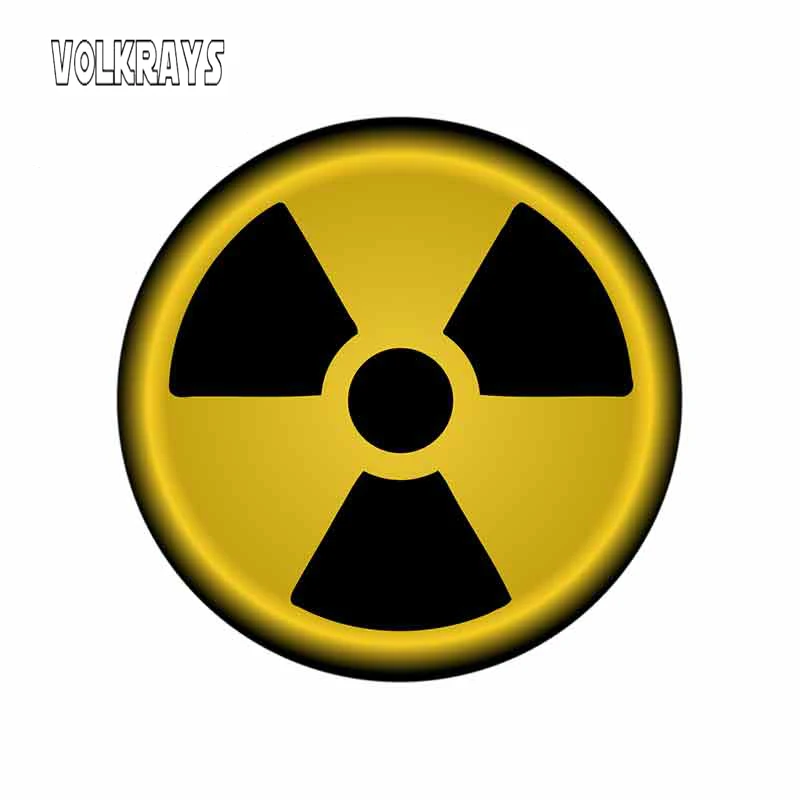 

Водонепроницаемые автомобильные наклейки Volkrays, предупреждающие наклейки, виниловая графика с излучением, солнцезащитные креативные накле...