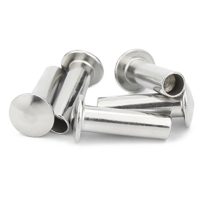 Заклепки с полуполым хвостовиком 10/50x M2 M2.5 M3 M4 M5 M6 304 из нержавеющей стали диаметр