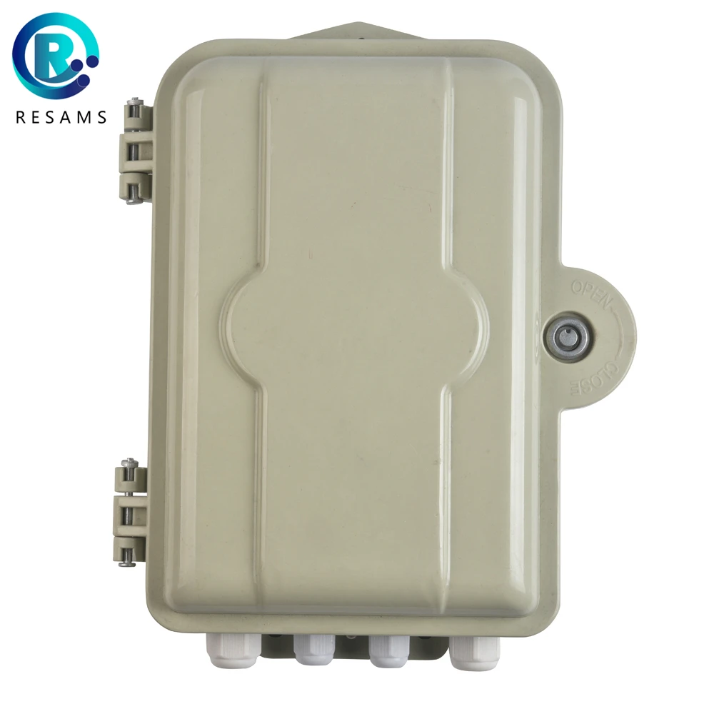 Resams  SMC-8A  The  Layout  Is  Simple  And  Efficient Waterproof Fiber Optical Distribution Termination Box Strong Commonality