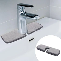 kitchen faucet wraparound absorbent mat faucet drip catcher for farmhouse faucet splash countertop protector for bathroom