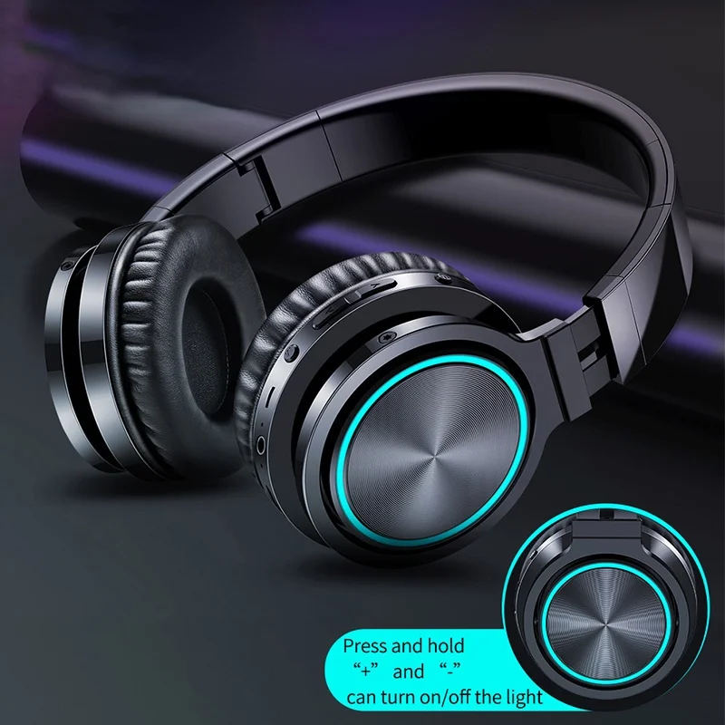 

Беспроводные наушники с сильными басами, Bluetooth-совместимая гарнитура с шумоподавлением, наушники с низкой задержкой для игр